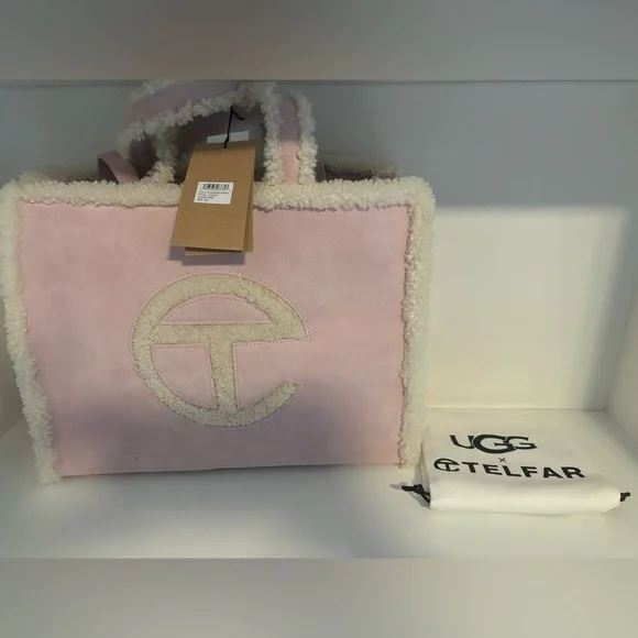 PINK UGG X TELFAR BAG